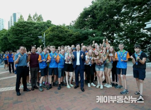 정명근 화성시장, 잼버리 대원 890명 맞아 적극 협조