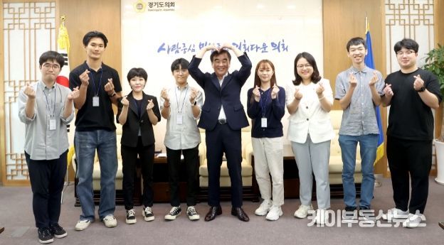 염종현 의장, 20대 MZ세대 경기청년들과 대화 '청년위기 극복위한 희망 메시지' 전달