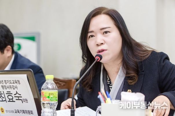 최효숙 경기도의회 의원(더불어민주당, 비례, 교육기획위원회)