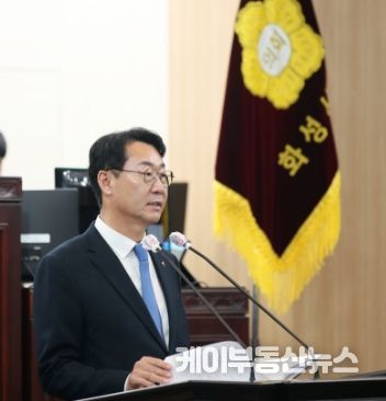 정명근 화성시장, 2024년도 예산안 시정연설