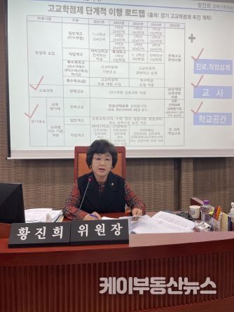 황진희 경기도의회 교육기획위원회 위원장(더불어민주당, 부천4)
