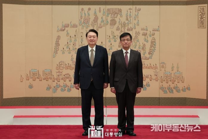 신임 장관 임명장 수여식