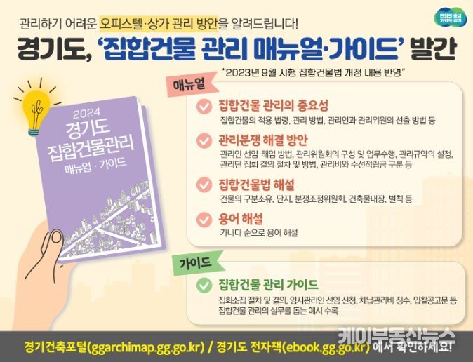 집합건물 관리 매뉴얼·가이드-오피스텔, 상가 관리방안