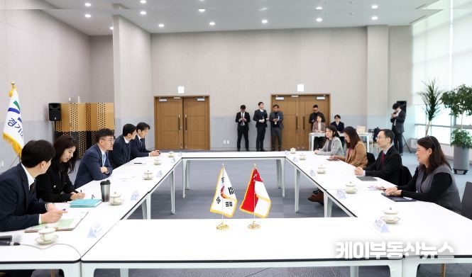 경기도, 싱가포르 스마트네이션청과 인공지능ㆍ데이터분야 협력 논의
