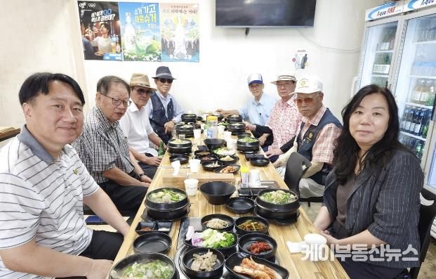 수원시 팔달구 지동, 경로당협의회 8월 월례회의 개최