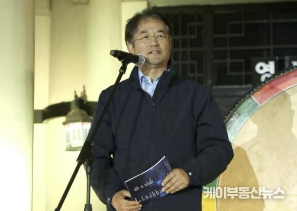 2023 ‘행주가(街) 예술이야(夜)’ 개막 공연에 참석한 이동환 고양특례시장