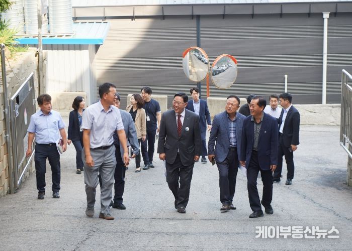 강수현 양주시장, 건강한 식품문화 선도기업 ㈜송산 방문