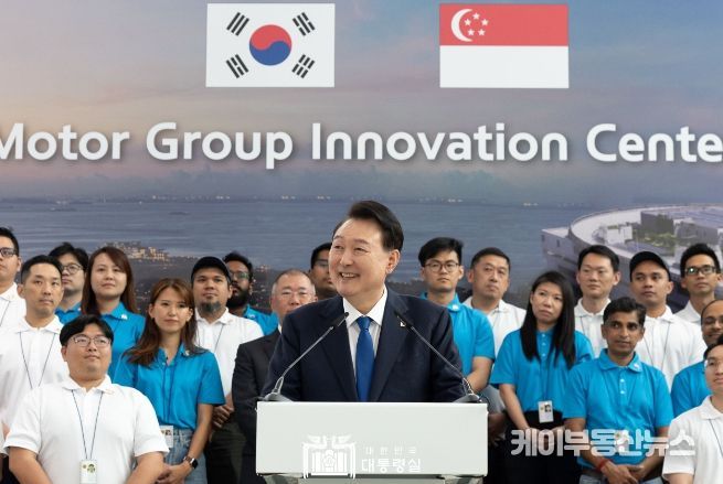 10월 8일 윤석열 대통령은 싱가포르의 주롱 혁신지구에 위치한 '현대차 글로벌 혁신센터'(이하 혁신센터)를 방문했다.