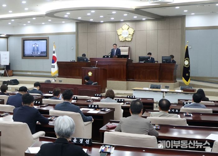 수원특례시의회, 조직개편에 따른 상임위원장 선출