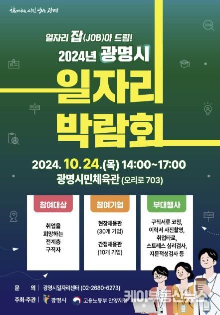 일자리박람회 포스터