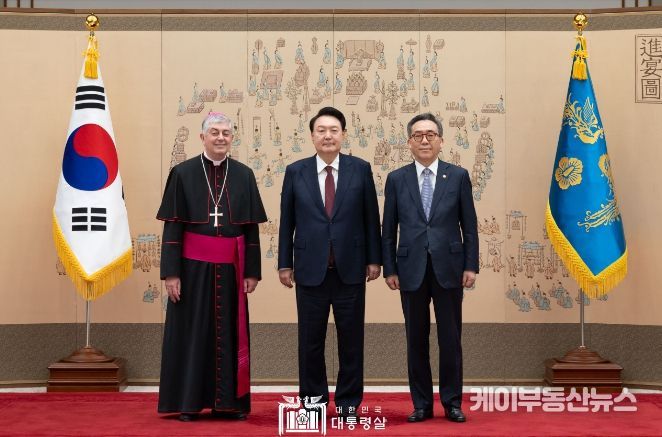 지오바니 가스파리 주한교황청 대사 신임장 제정식