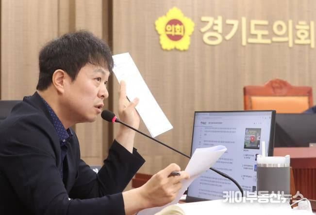 경기도의회 유영일 의원, 경기융합타운 내 미디어파사드 설치 졸속 추진 질책
