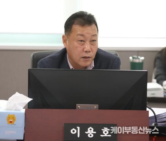 경기도의회 이용호 의원, 코리아경기주식회사 경영 목표 미달성 및 전략 부재 지적