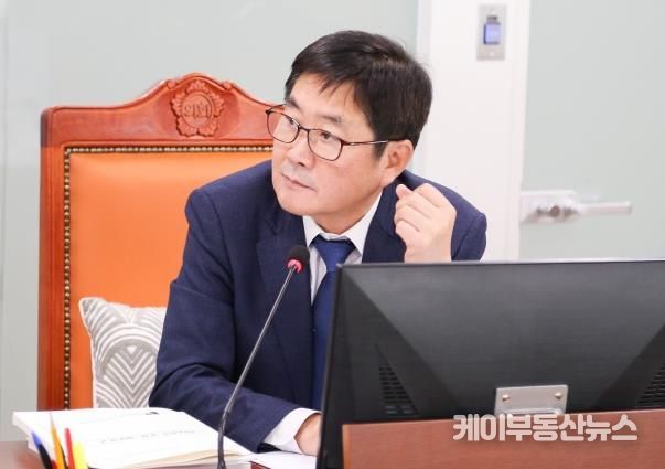 경기도의회 조용호 의원, 경기콘텐츠진흥원 행정사무감사…제작 콘텐츠의 적극 활용 주문