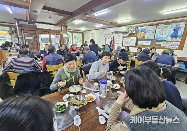 수원시 장안구 영화동 통장협의회, 새해맞이 떡국 나눔 행사 개최