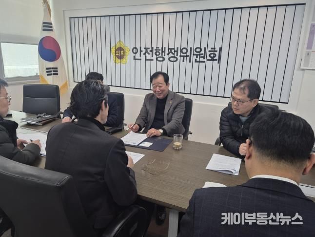 경기도의회 임상오 의원, 제주항공 사고 대응 관련 예비비 사용 점검