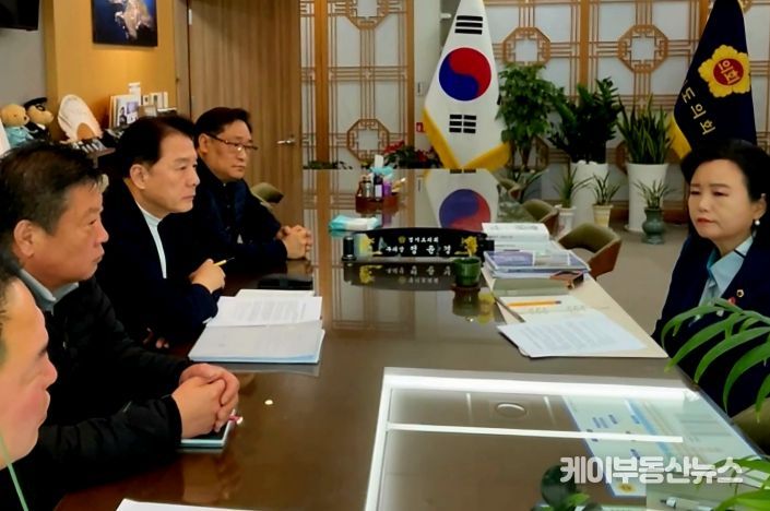 경기도의회 정윤경 부의장, 1기 신도시 상인회와 정담회 개최