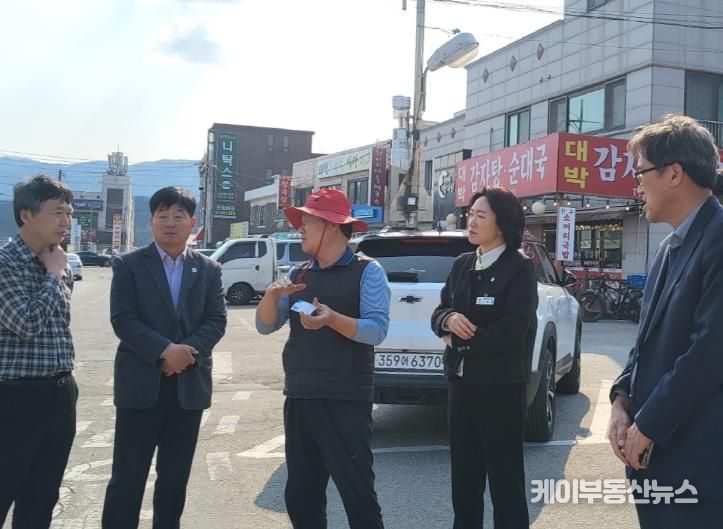 경기도의회 이혜원 의원, 양평대교 인도 정비 및 재가설 관련 현장 간담회 개최
