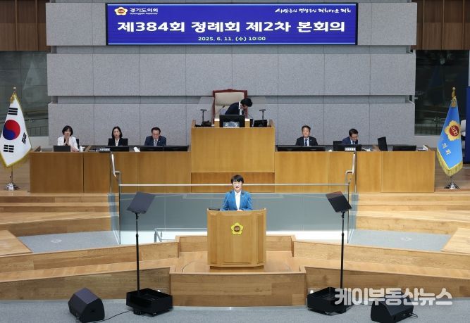 경기도의회 경제노동위원회 고은정 위원장(더불어민주당, 고양10)