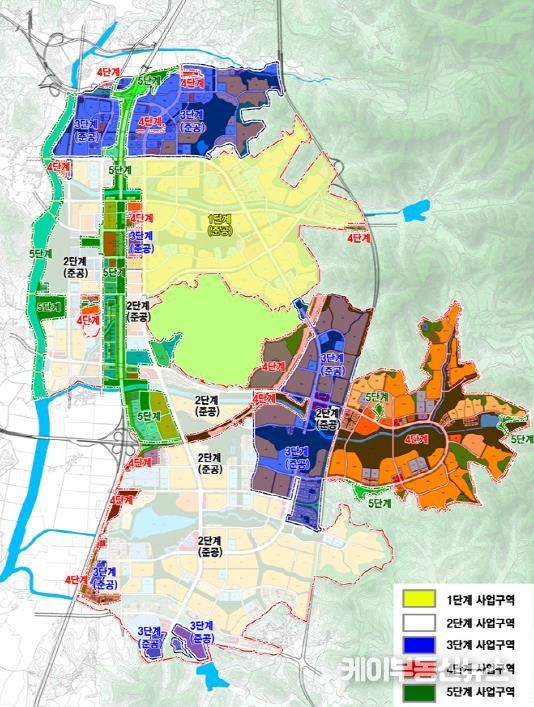 동탄2지구 단계별 도면