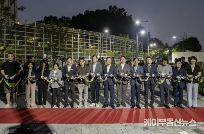 의왕시, 고천지구 수변공원 보행통로 개통…주민불편 해소