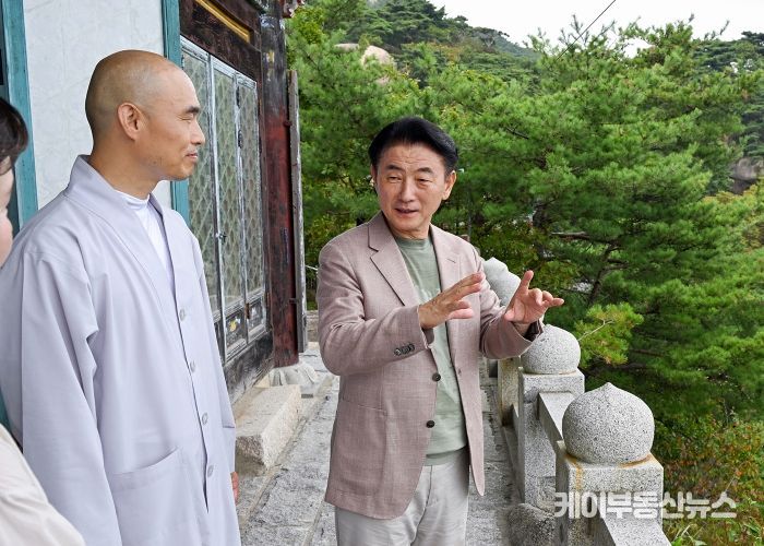 의정부시, 추석 앞두고 주요 사찰 방문