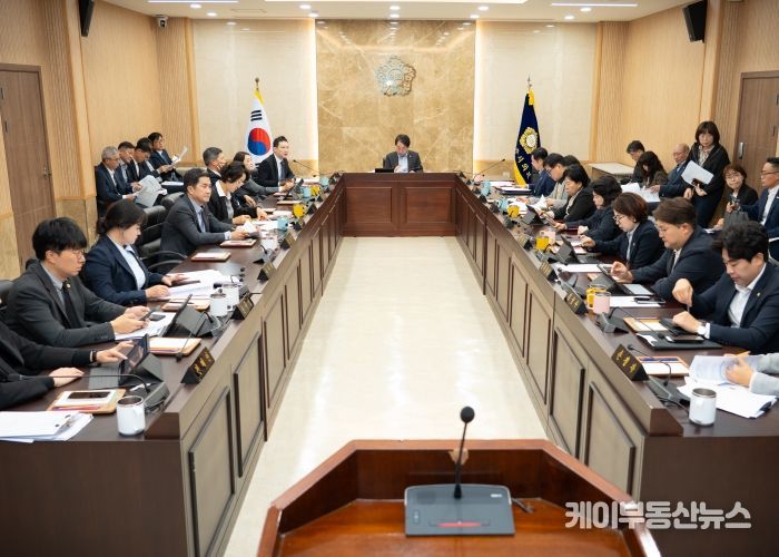 남양주시의회, 현안사항 보고회 및 전체의원 간담회 개최