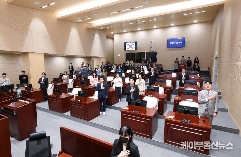 제343회 동작구의회 임시회 제1차 본회의