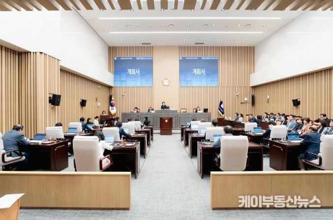 광진구의회, 제286회 임시회 개회