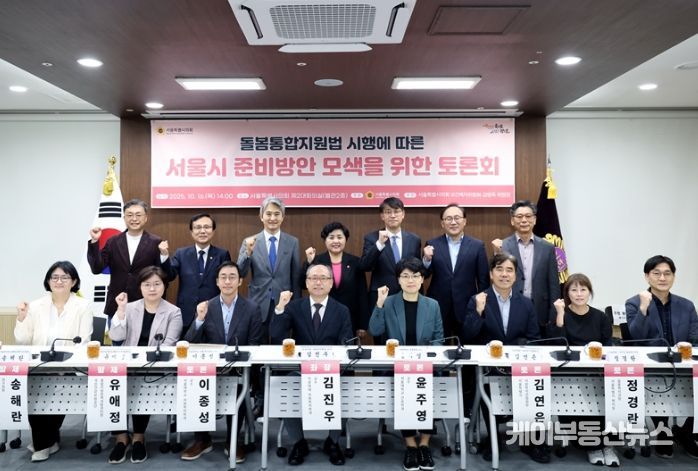 돌봄통합지원법 시행에 따른 서울시 준비방안 모색을 위한 토론회