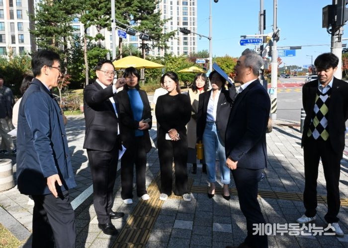 양주시, 연푸른초등학교 안전한 등하교 관련 현장점검·학부모 간담회 실시