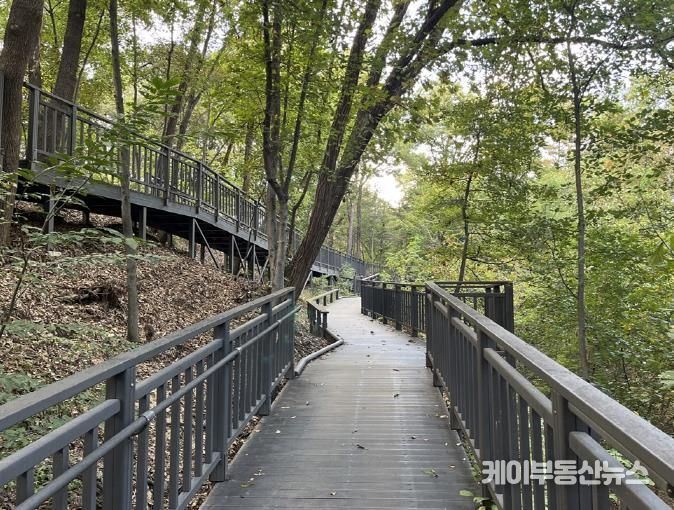추동숲정원 데크길