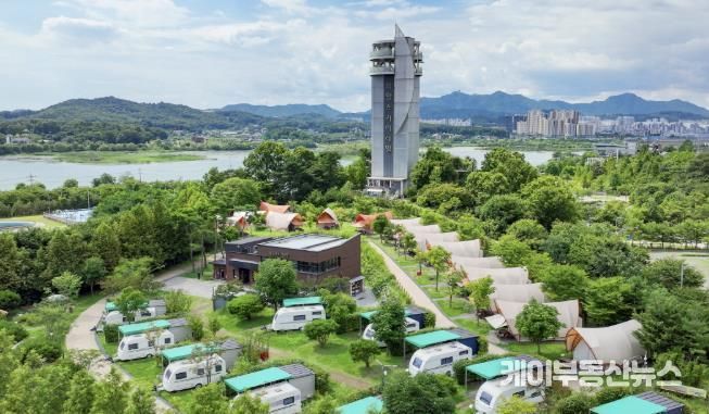 의왕시 왕송호수캠핑장