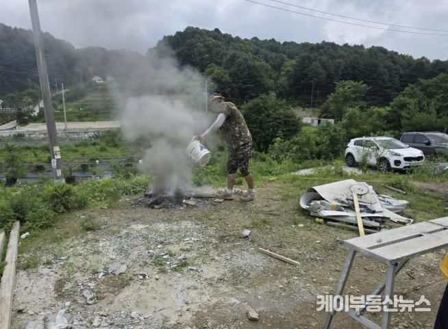 가평군, 산불예방 위해 불법소각 집중 단속
