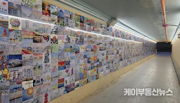 시흥시 배곧1동 주민자치회, ‘아트월 조성사업’ 1단계 완료