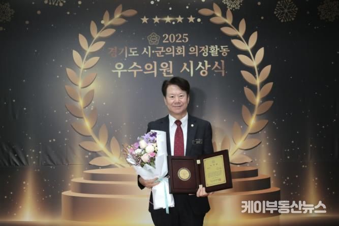 이천시의회 김재헌 의원, 경기도시·군의회 의정활동 부문 ‘우수의원’ 선정