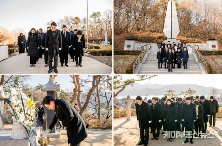 남양주시의회, 신년 현충탑·정약용 묘역 참배로 의정활동 시작