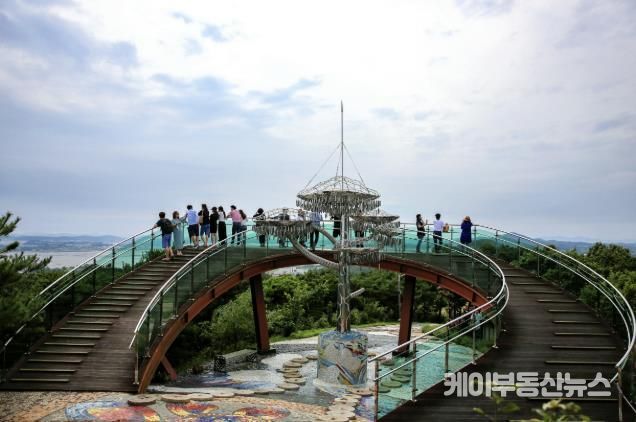 바다향기수목원 전경