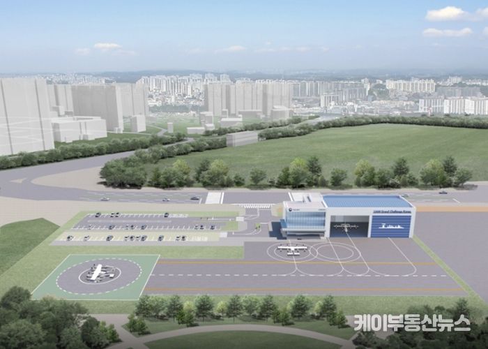 킨텍스 대화동 H1 부지 버티포트 조감도