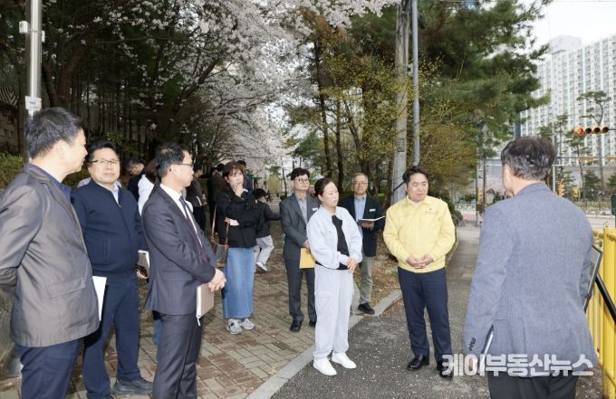 배방초 인근 현장 점검