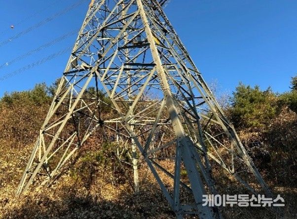 수동고개 송전탑